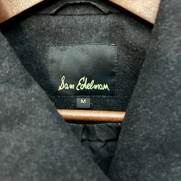 New with Tags: Sam Edelman Charcoal Jacket (Size Medium) - Picture 4 of 6